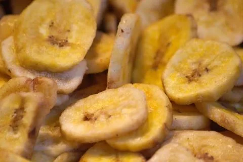 Dried Bananas Stock Photos