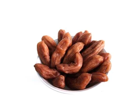 Dried bananas 스톡 사진