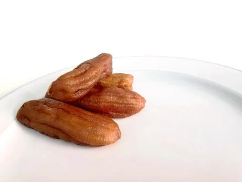 Dried bananas Stock Photos