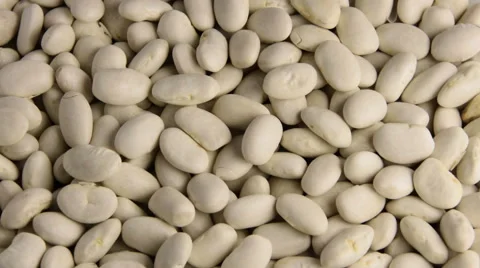 Dried beans rotating Video stock 59086643