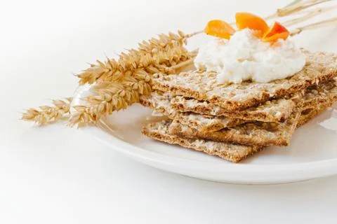 Dried bread 스톡 사진