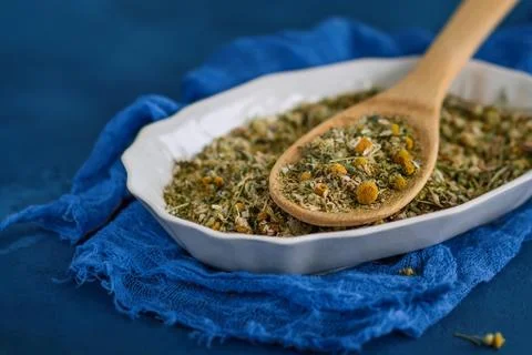 Dried chamomile Stock Photos
