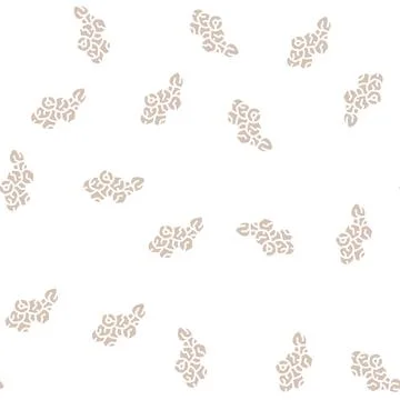 Dried cherry glyph seamless pattern Illustrazione stock