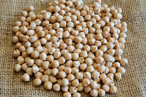 Dried chickpeas Stock-Fotos