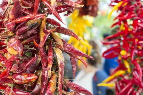 Dried chilly Stock Photos