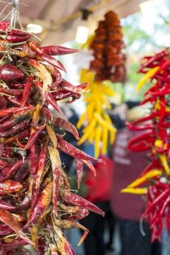 Dried chilly Stock Photos