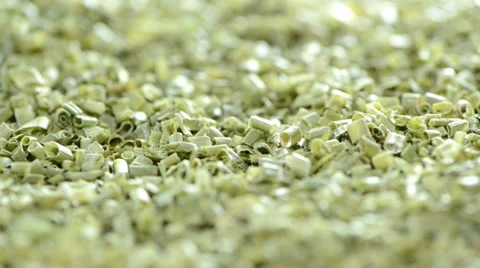Dried chive (loopable) Stock Footage 36117811
