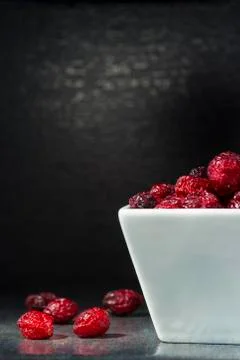 Dried cramberries Stock Photos