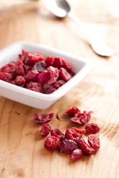 Dried cranberries Stock Photos