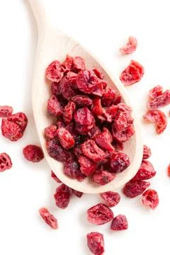 Dried cranberries Foto stock