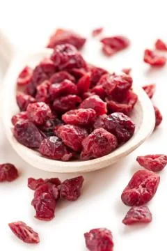 Dried cranberries Stock Photos