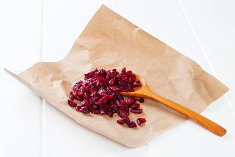 Dried cranberries Stock Photos