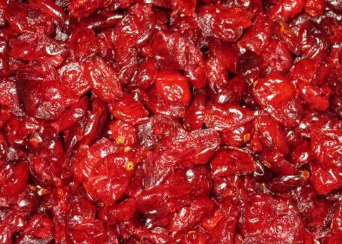 Dried cranberries Stock Photos