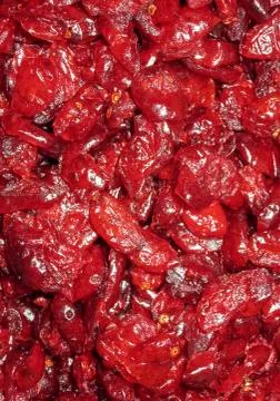 Dried cranberries Foto stock
