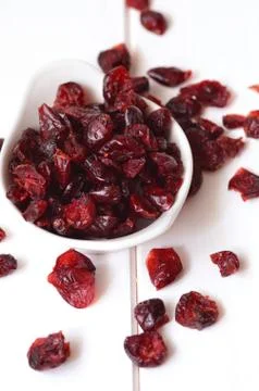 Dried cranberries Stock Photos