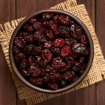 Dried Cranberries Stock Photos