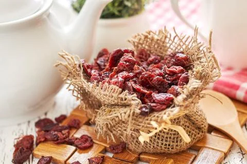 Dried cranberries Stock Photos