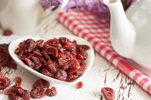 Dried cranberries Stock Photos