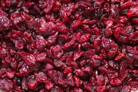 Dried cranberries. Stock Photos