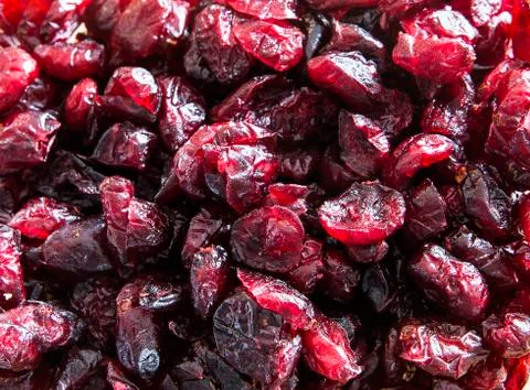 Dried Cranberry Texture Foto stock