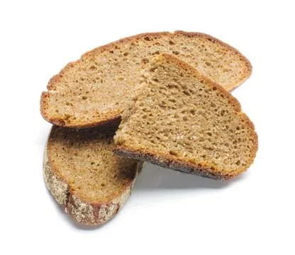 Dried dark bread Stock Photos
