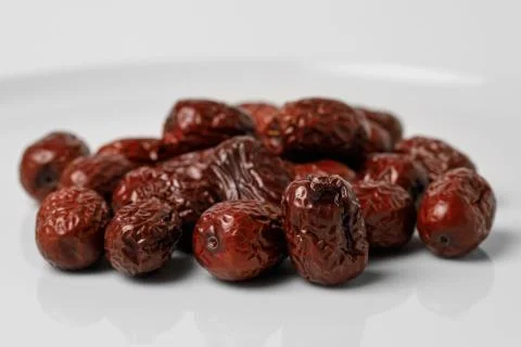 Dried dates brown Stock Photos