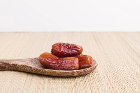 Dried dates fruit Stock Photos
