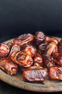 Dried dates fruit Stock Photos