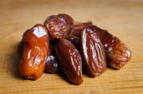 Dried dates Stock Photos