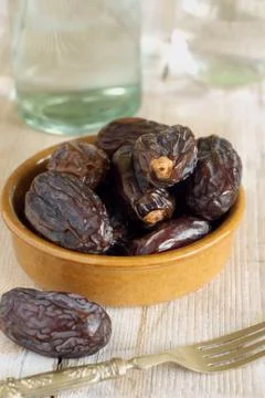 Dried dates Stock Photos