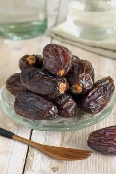 Dried dates Stock Photos