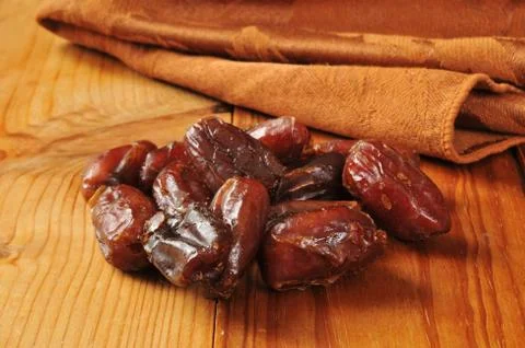 Dried dates Stock Photos