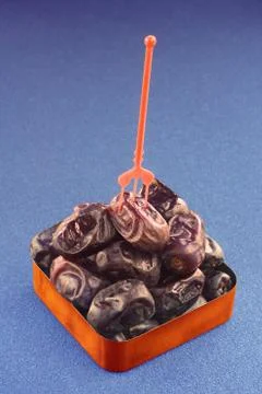 Dried dates Foto stock