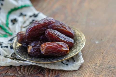 Dried dates Stock Photos