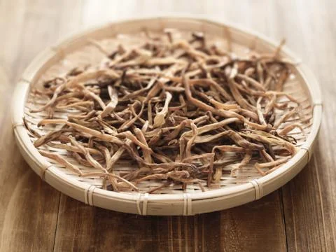 Dried daylily Stock Photos