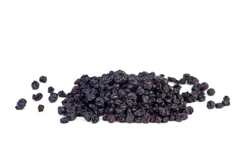 Dried elderberries Foto stock