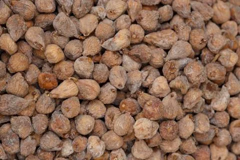 Dried figs background Foto stock