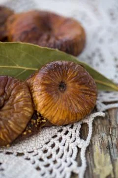 Dried figs pastries Stock Photos