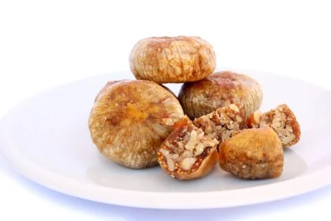 Dried figs Stock Photos