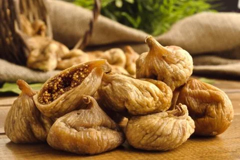Dried figs Stock Photos