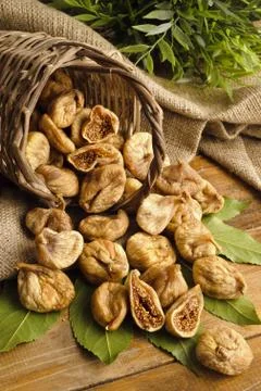 Dried figs Stock Photos