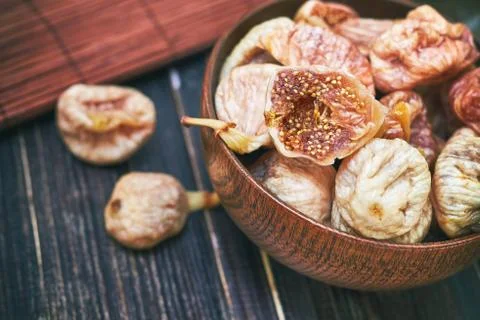Dried figs Stock Photos