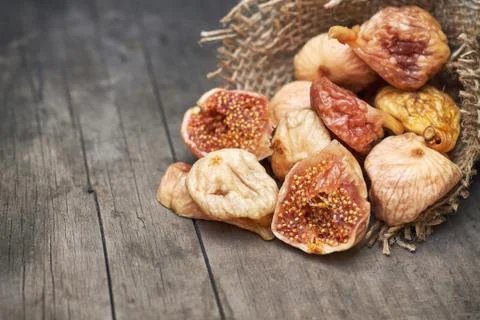 Dried figs Stock Photos