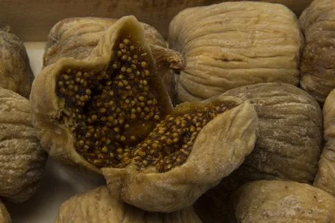 Dried figs Stock Photos