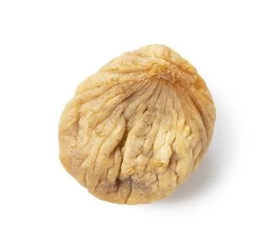 Dried figs on a white background Stock Photos