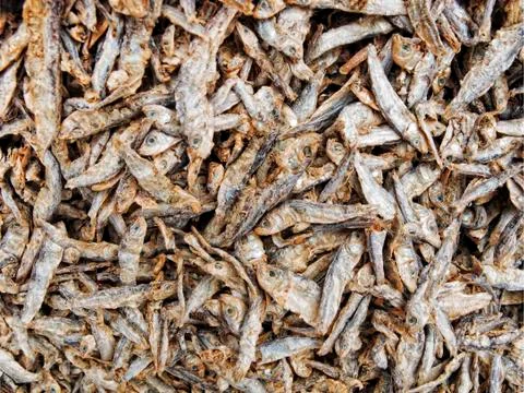 Dried fish Stock Photos