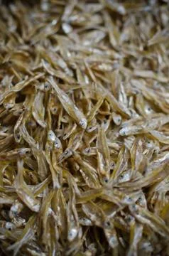 Dried fish Stock Photos