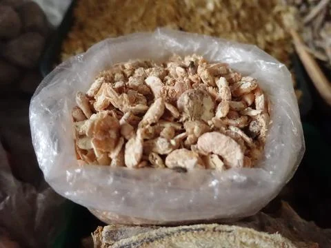 Dried fish Foto stock