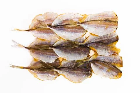 Dried Fish Preservation Stockfoto's