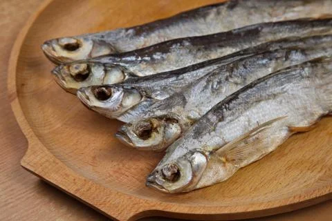 Dried fish. Sabrefish. 写真素材